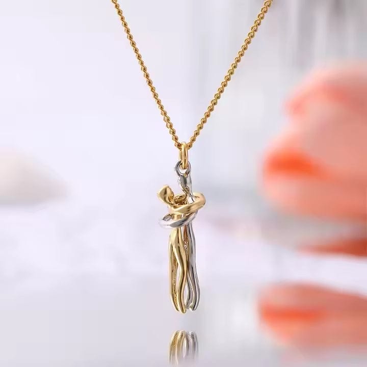 Eternal Embrace Necklace – Two Souls, One Heart