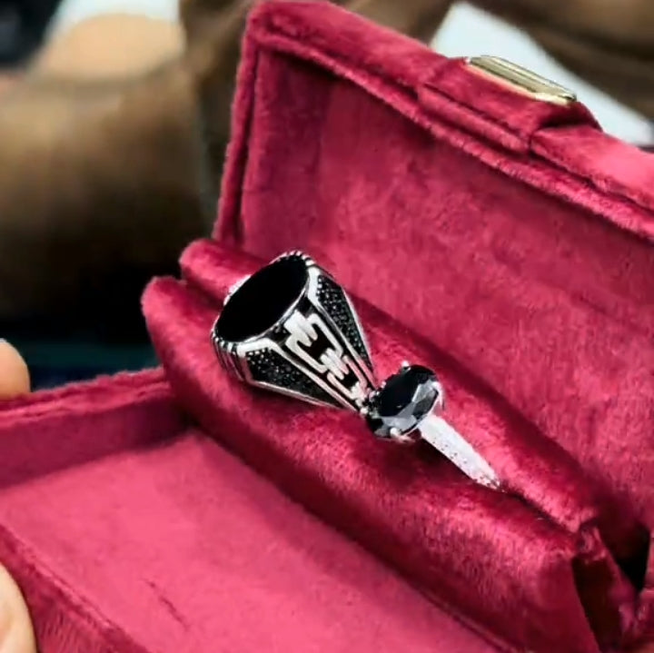 New Italian Couple Rings-Adjustable size